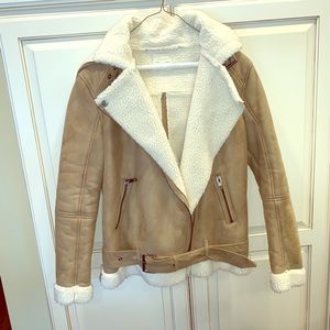 SILENCE + NOISE AVIATOR HOODED JACKET